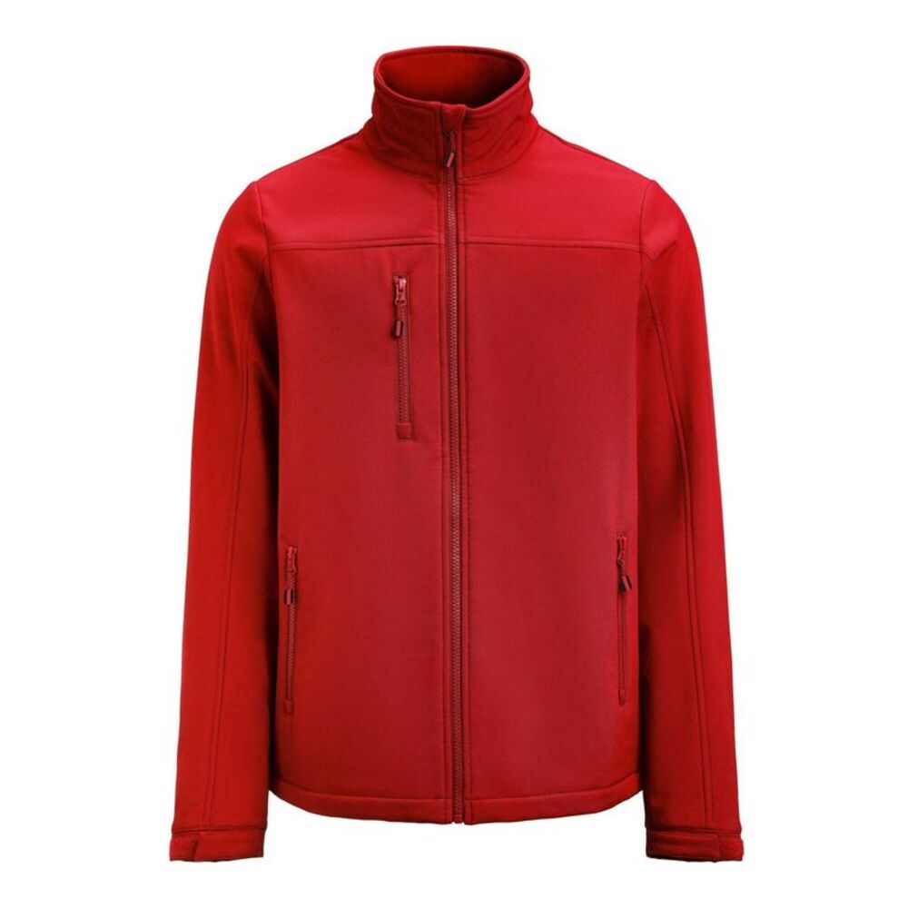 Printer RED Mens Airwalk Soft Shell Jacket / Red